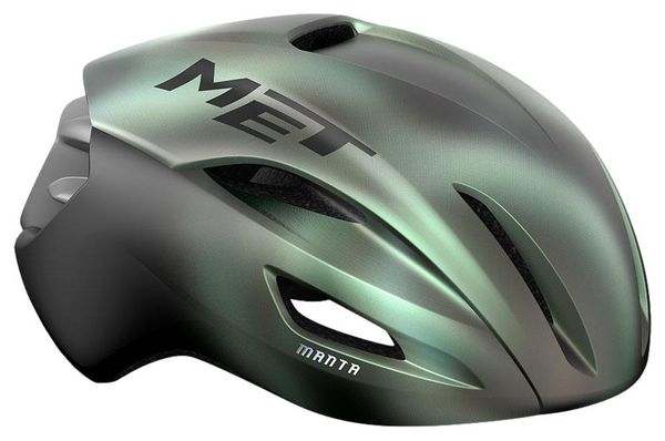 Casque Route MET Manta Mips Irisé Vert