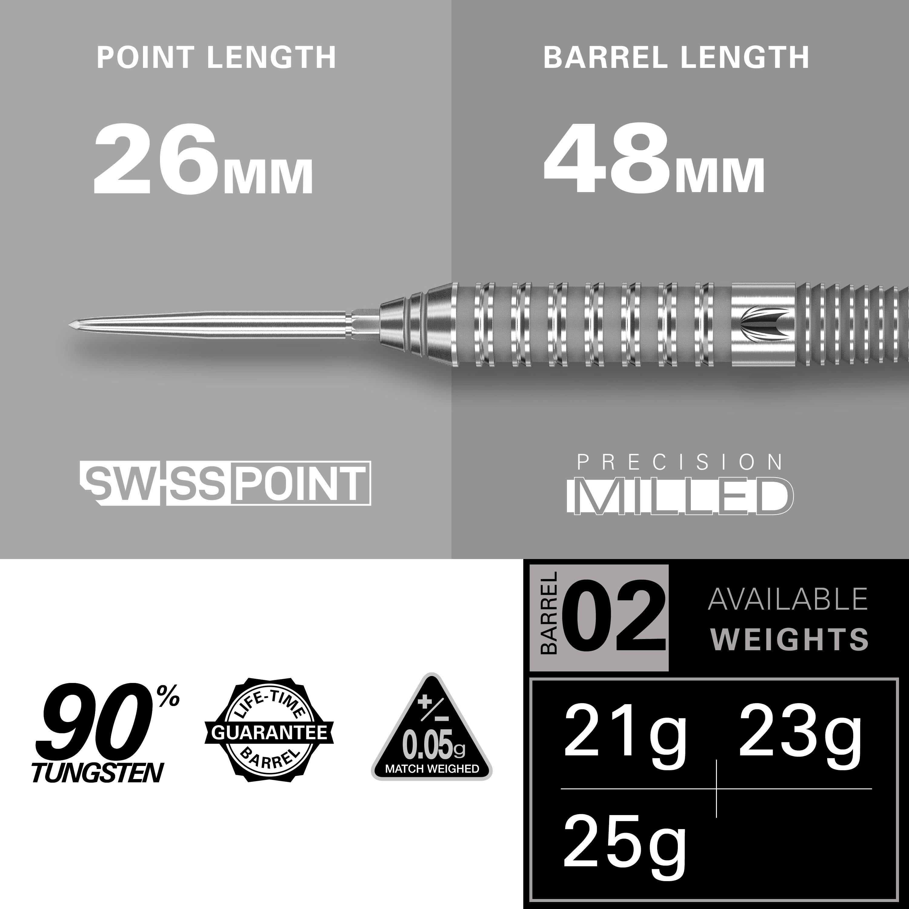 Target - Swiss Point - Bolide 02 - Steeldart