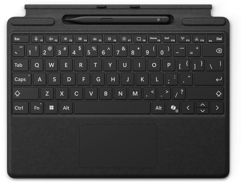 Microsoft Surface Pro Keyboard mit Slim Pen for Business (C Tastaturcover und Eingabestift für das Surface Pro 8, Pro 9, Pro 10 und Surface Pro 11