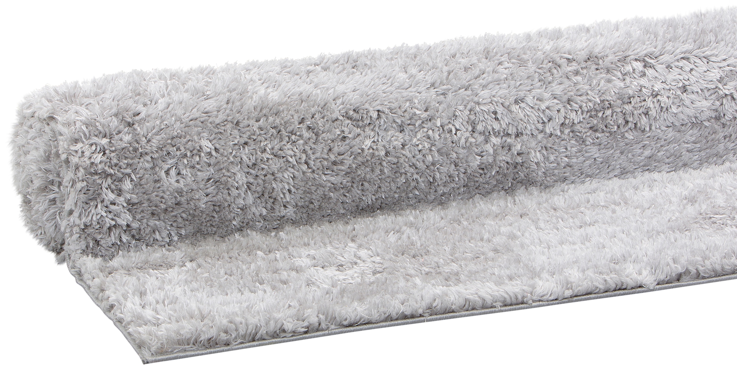 my home Hochflor-Teppich »Boldo« rechteckig 50 mm Höhe besonders weich durch Microfaser, Shaggy Teppich