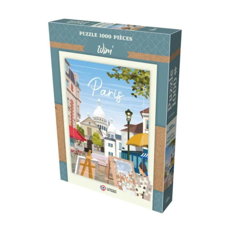 Puzzle 1000 pièces - Paris Montmartre