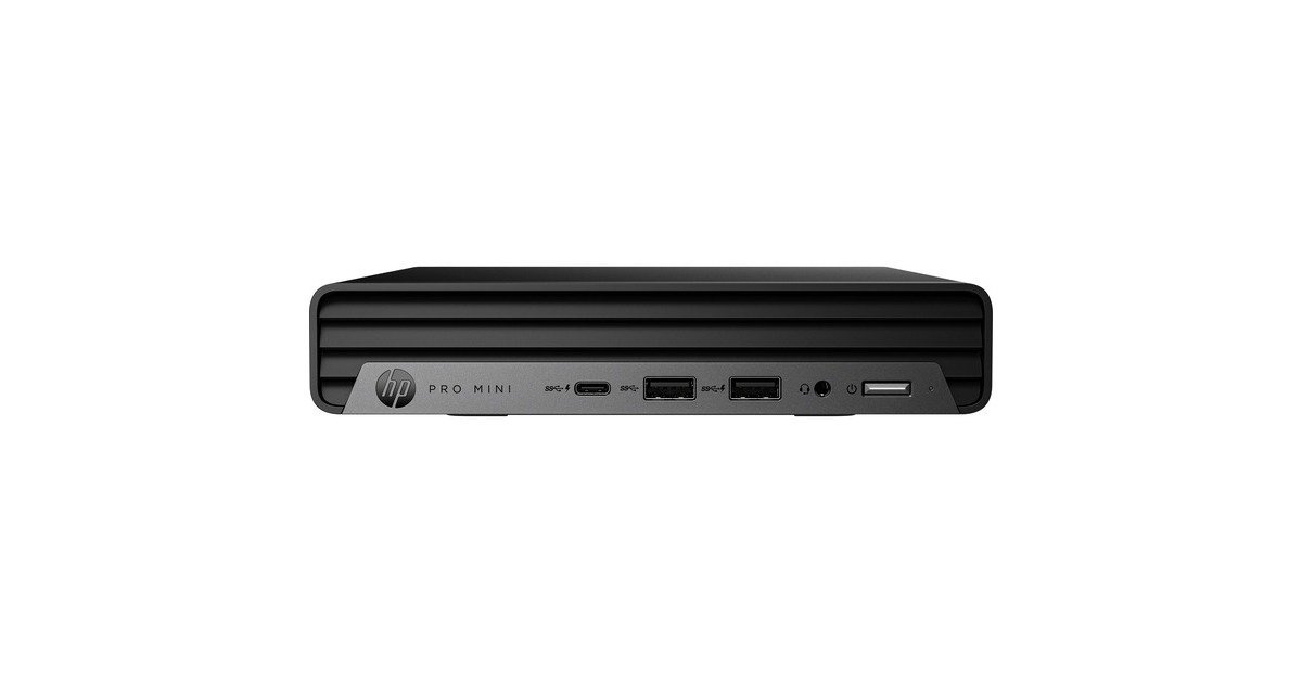 HPPro Mini 400 G9 desktop (9H6Z2ET) pc-systeem  (Zwart | Core i5-14500T | UHD Graphics 770 | 16 GB | 512 GB SSD)