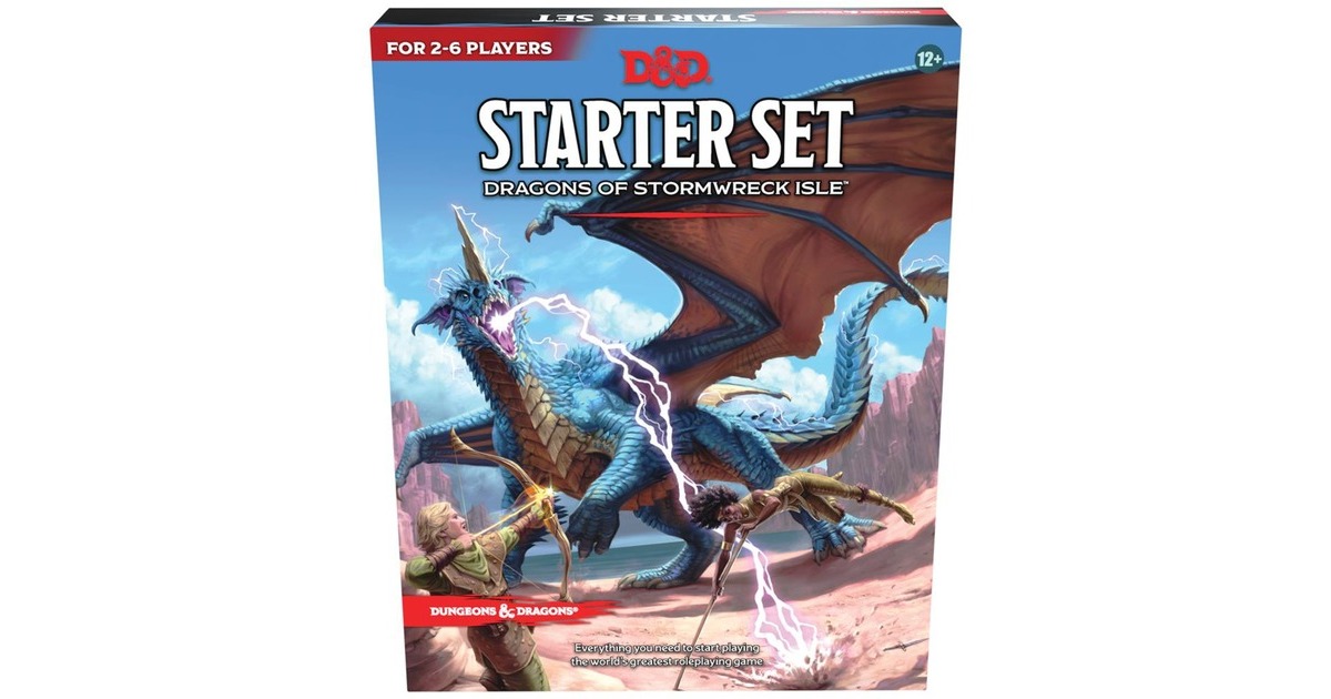 AsmodeeDungeons & Dragons - Startset: Dragons of Stormwreck Isle boek  (Engels)