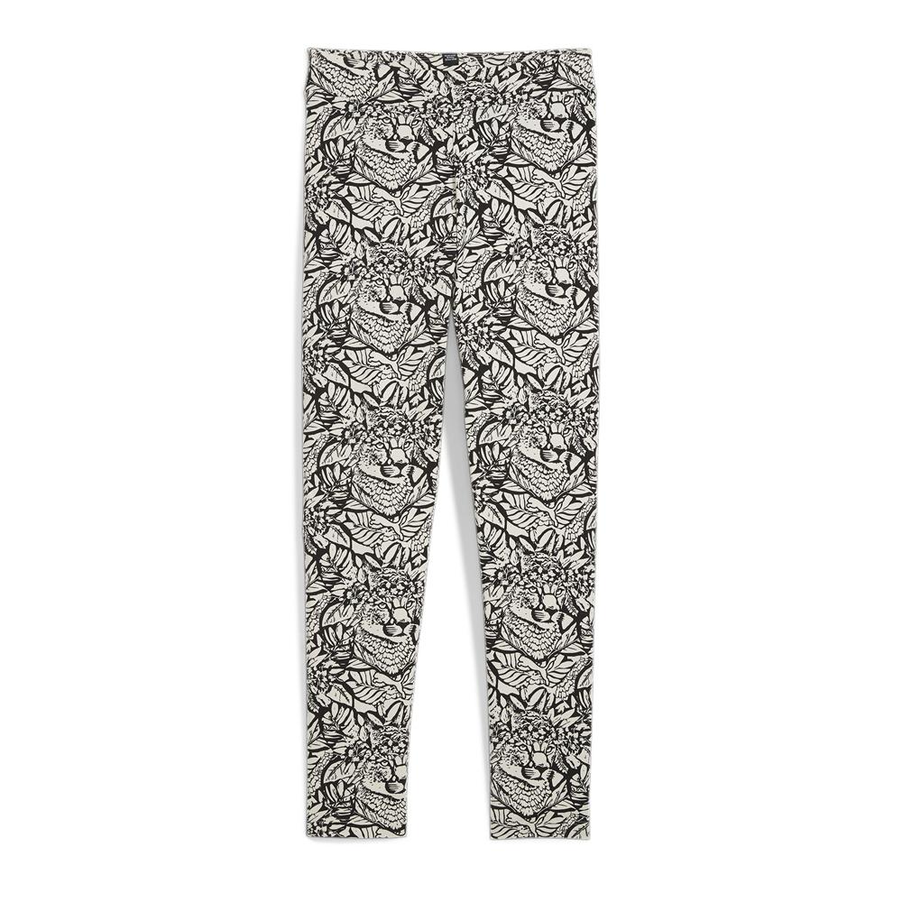 Puma Legging Beige/Noire Fille Puma Aop