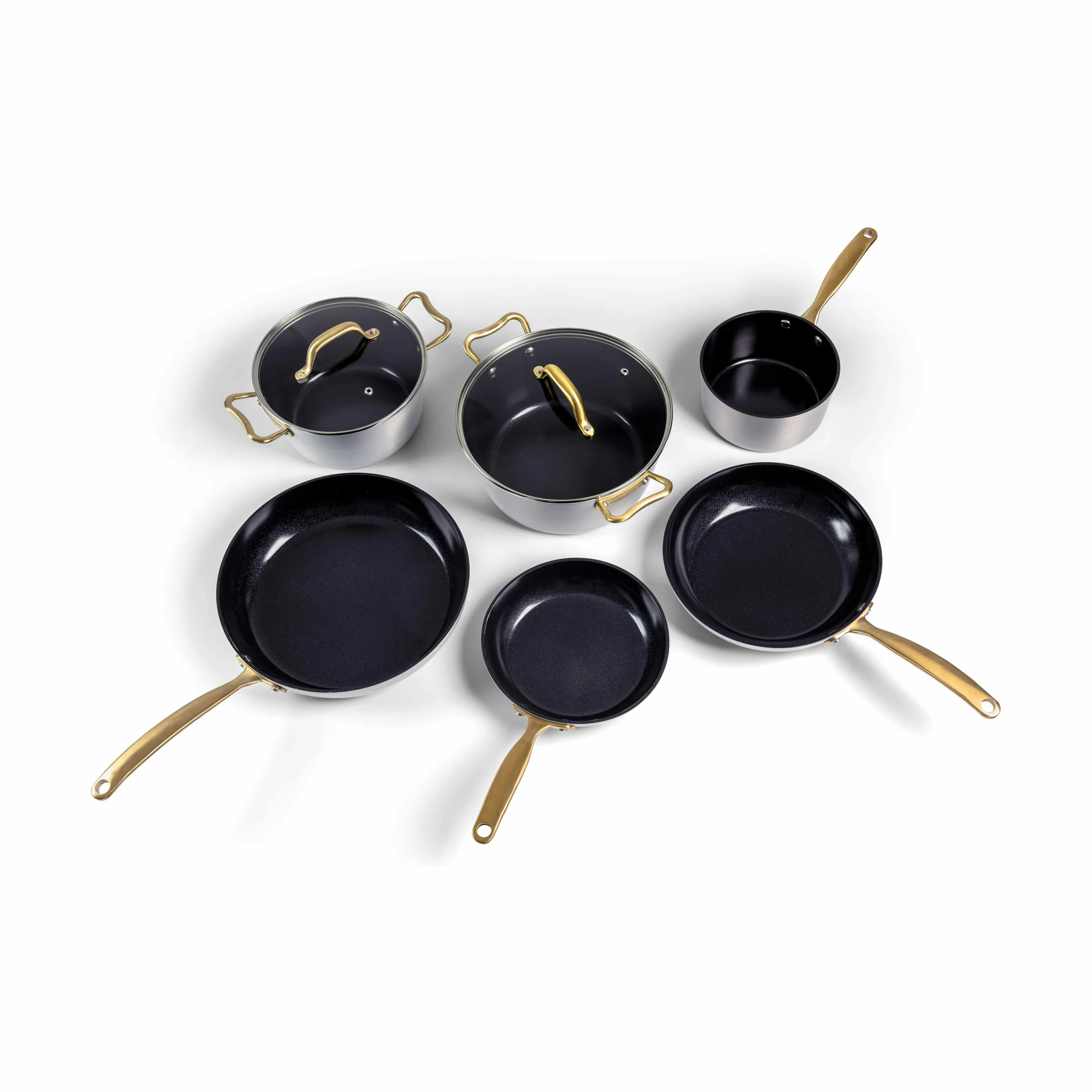 Cook & Baker Premium Pande og Grydesæt - 8 dele