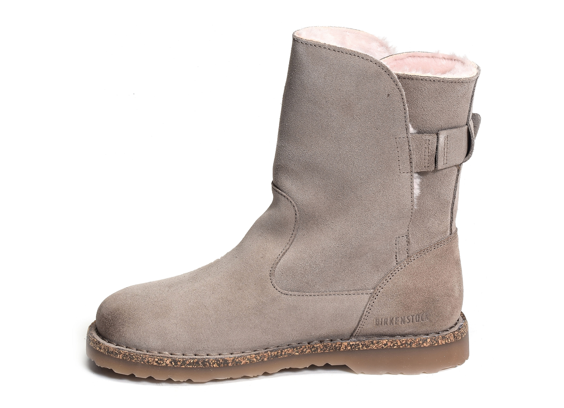 Uppsala shearling gris rose