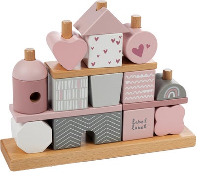 Label Label Stableleke Hus, Rosa