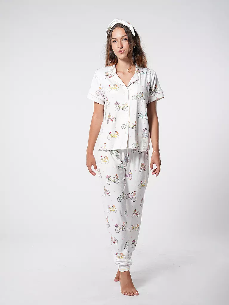 P.J.SALVAGE Pyjamahose creme