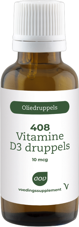AOV 408 Vitamine D3 Druppels 10 mcg 25ml