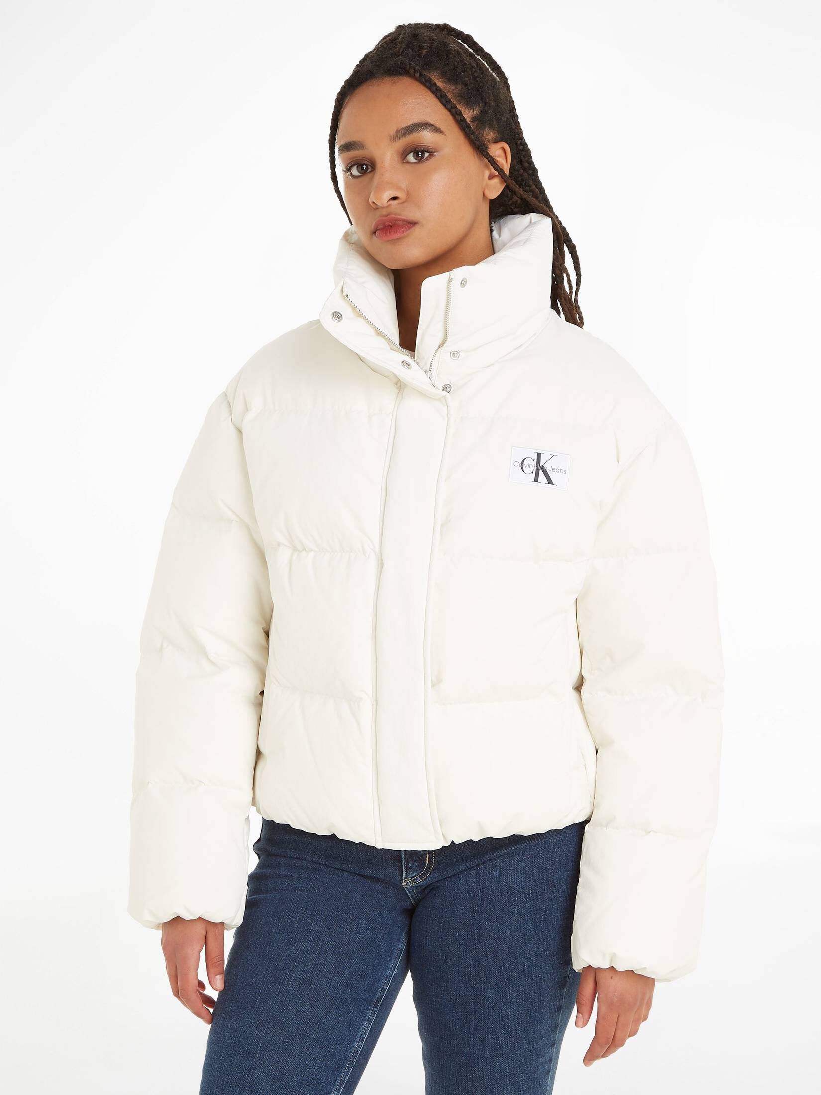 CALVIN KLEIN JEANS| Damen Daunenjacke Cropped