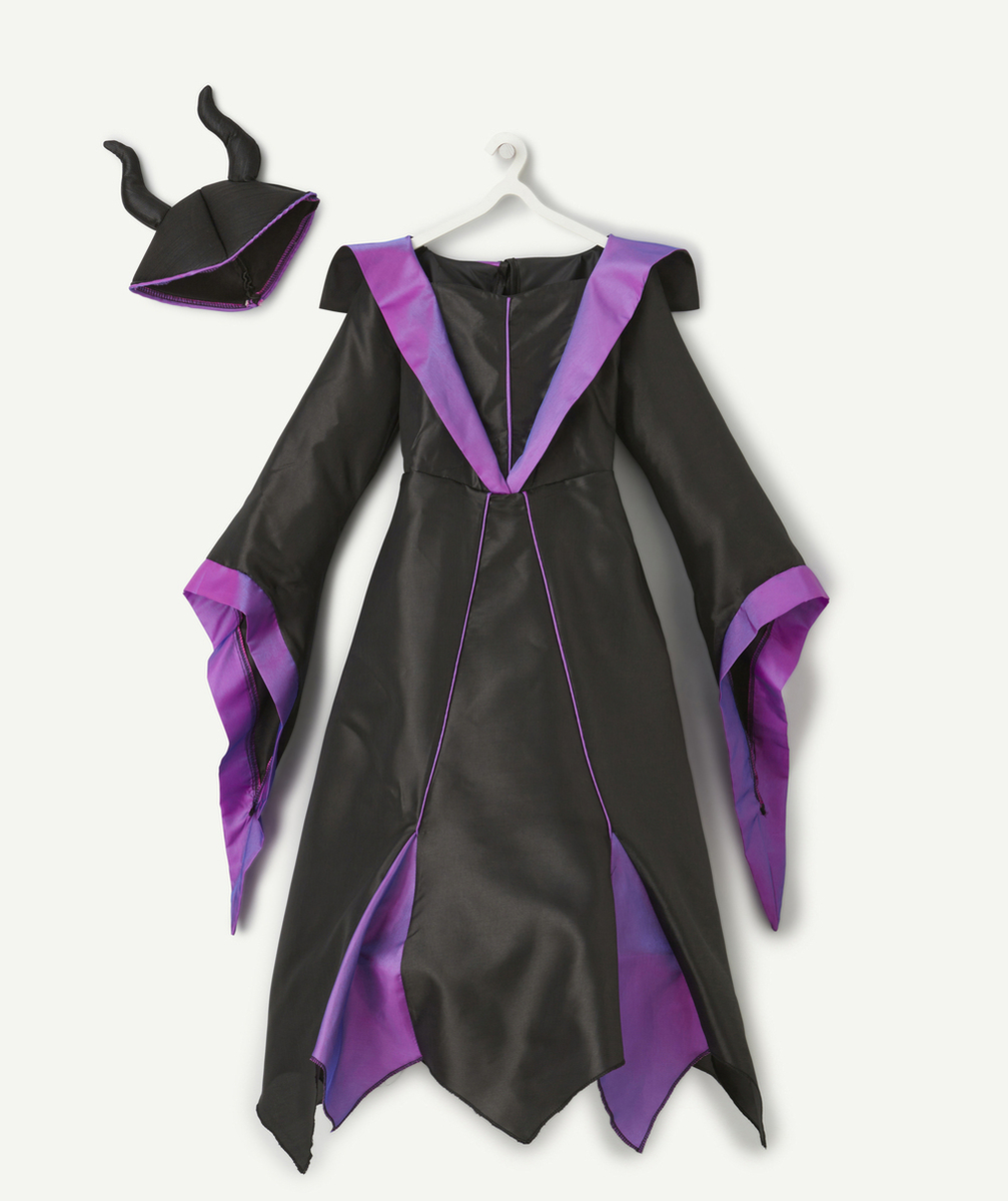 GREAT PRETENDERSDÉGUISEMENT MALÉFIQUE AVEC ROBE ET COIFFE