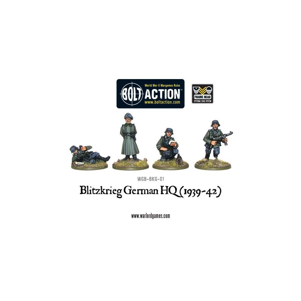 Bolt Action - Blitzkrieg German HQ (1939-42)