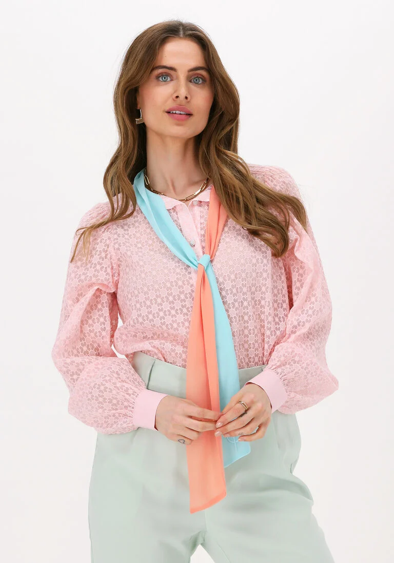 HUNKON roze hunkon blouse stella shirt