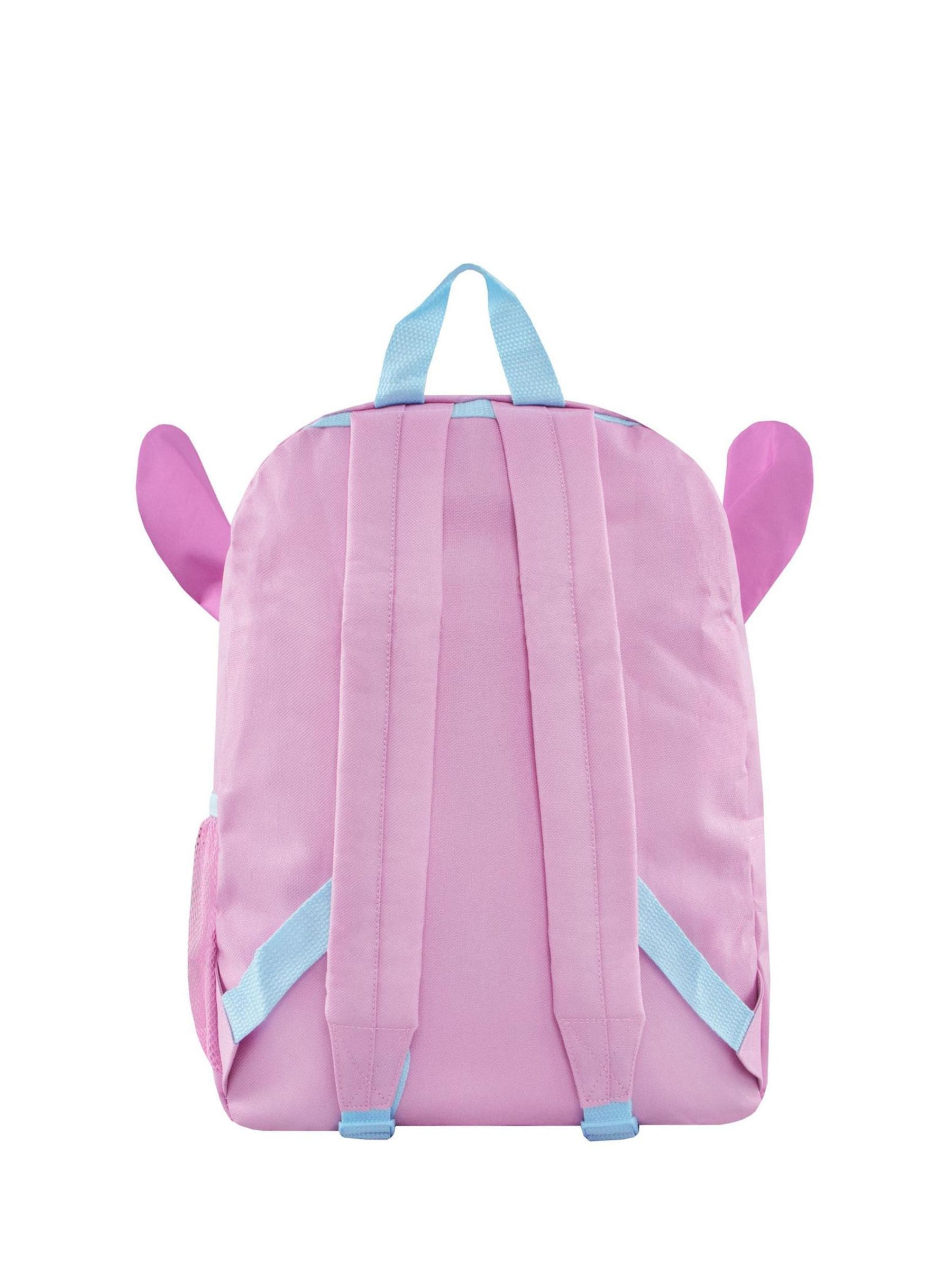 Character Disney Lilo And Stitch Angel Backpack With 3D Ears