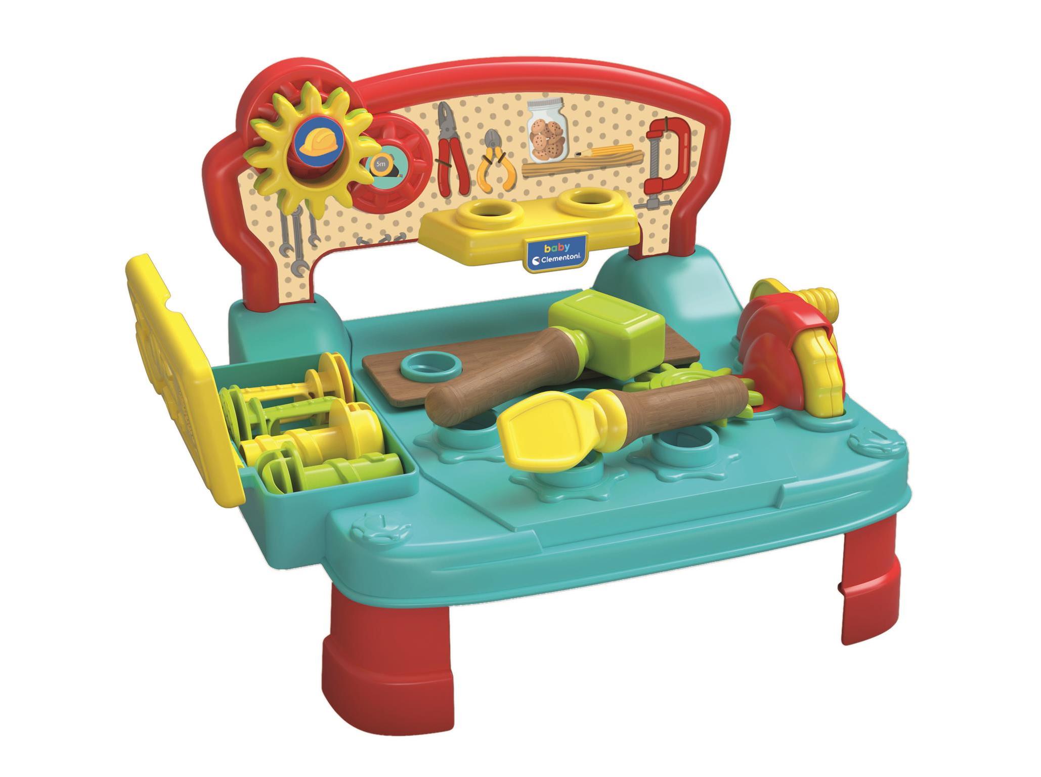 MONTESSORI BABY CLEMENTONI MESA DE FERRAMENTAS