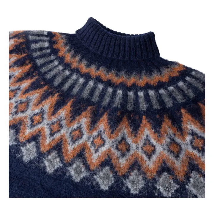Howlin Pull Col Roulé Love on The Rocks Laine | Bleu marine