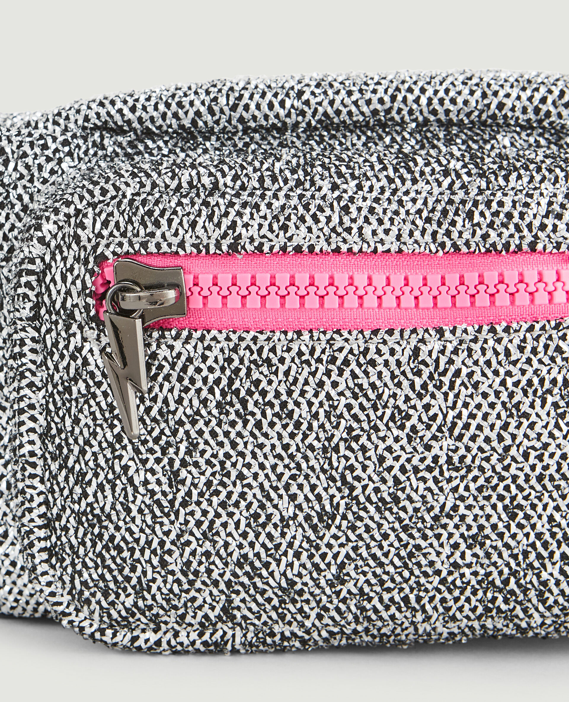 Sac banane métallisé - Argenté
