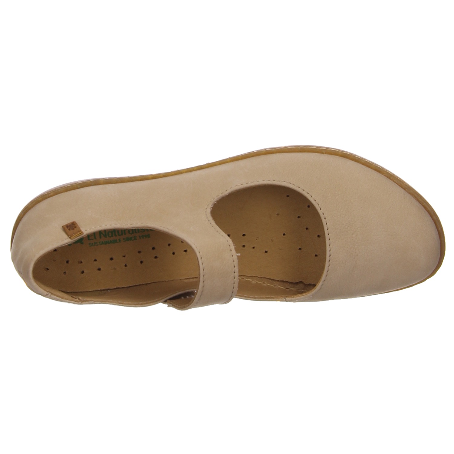 El Naturalista Ballerina cream beige