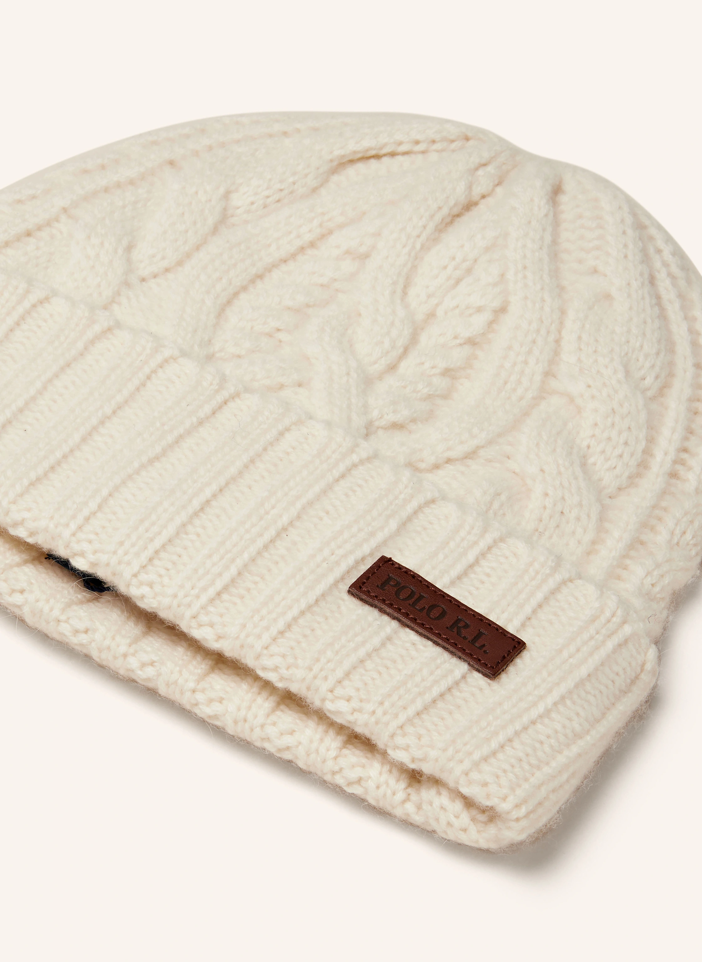 POLO RALPH LAUREN Mütze mit Cashmere