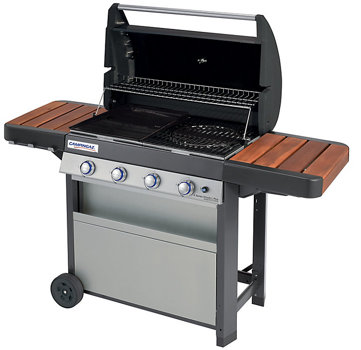 Barbecue à gaz Campingaz 4 Series Woody L Plus