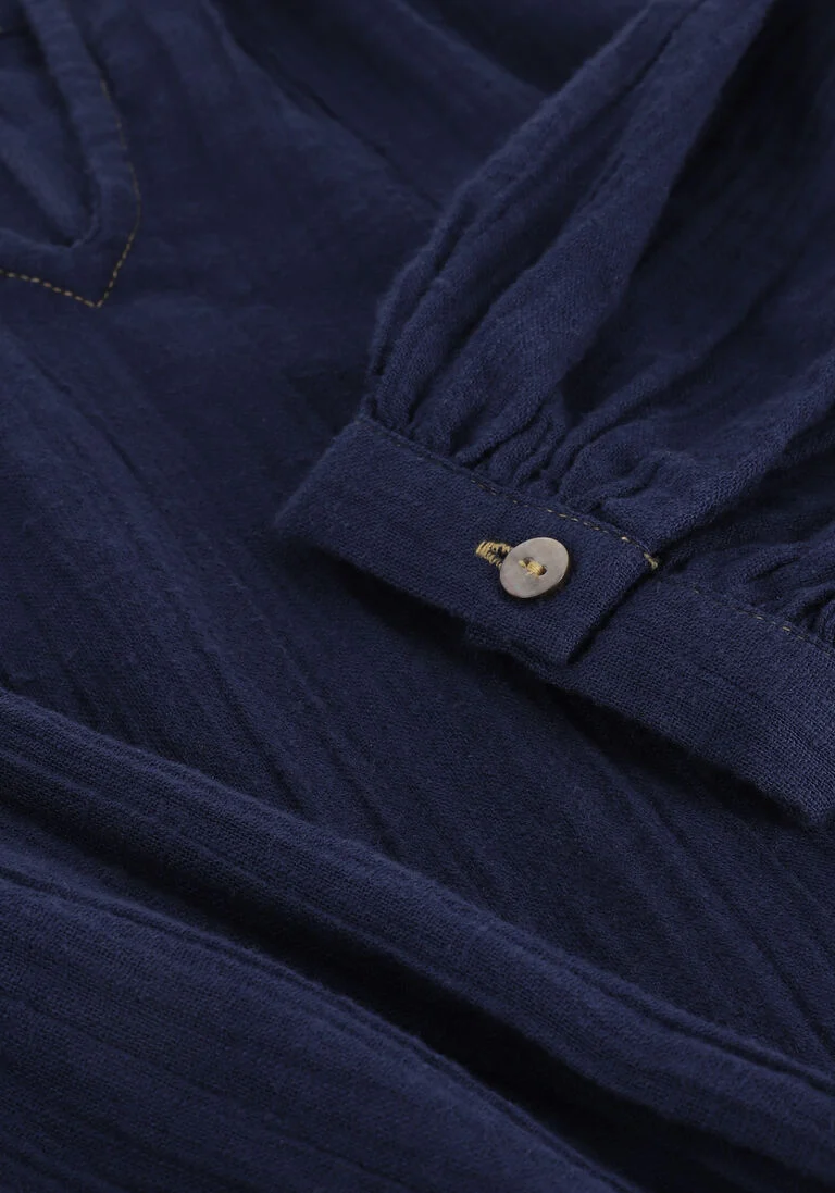 MKT STUDIO blauwe mkt studio blouse calice