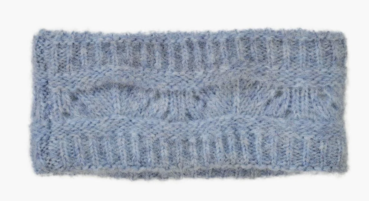 Pannebånd lys blå - 11x23 cm