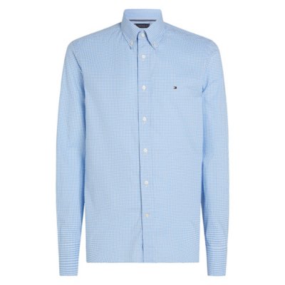 Chemise à manches longues homme Flex Poplin Gingham TOMMY HILFIGER