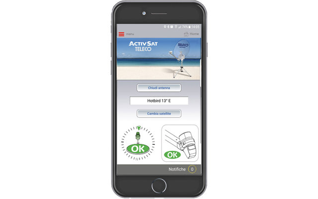 Teleco Activsat Smart Vollautomatische Sat-Anlage