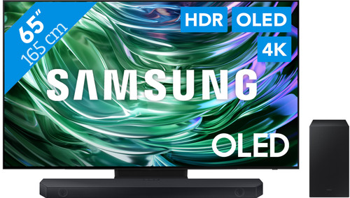 Samsung OLED 4K 65S90D (2024) + Samsung HW-Q600C (2023)