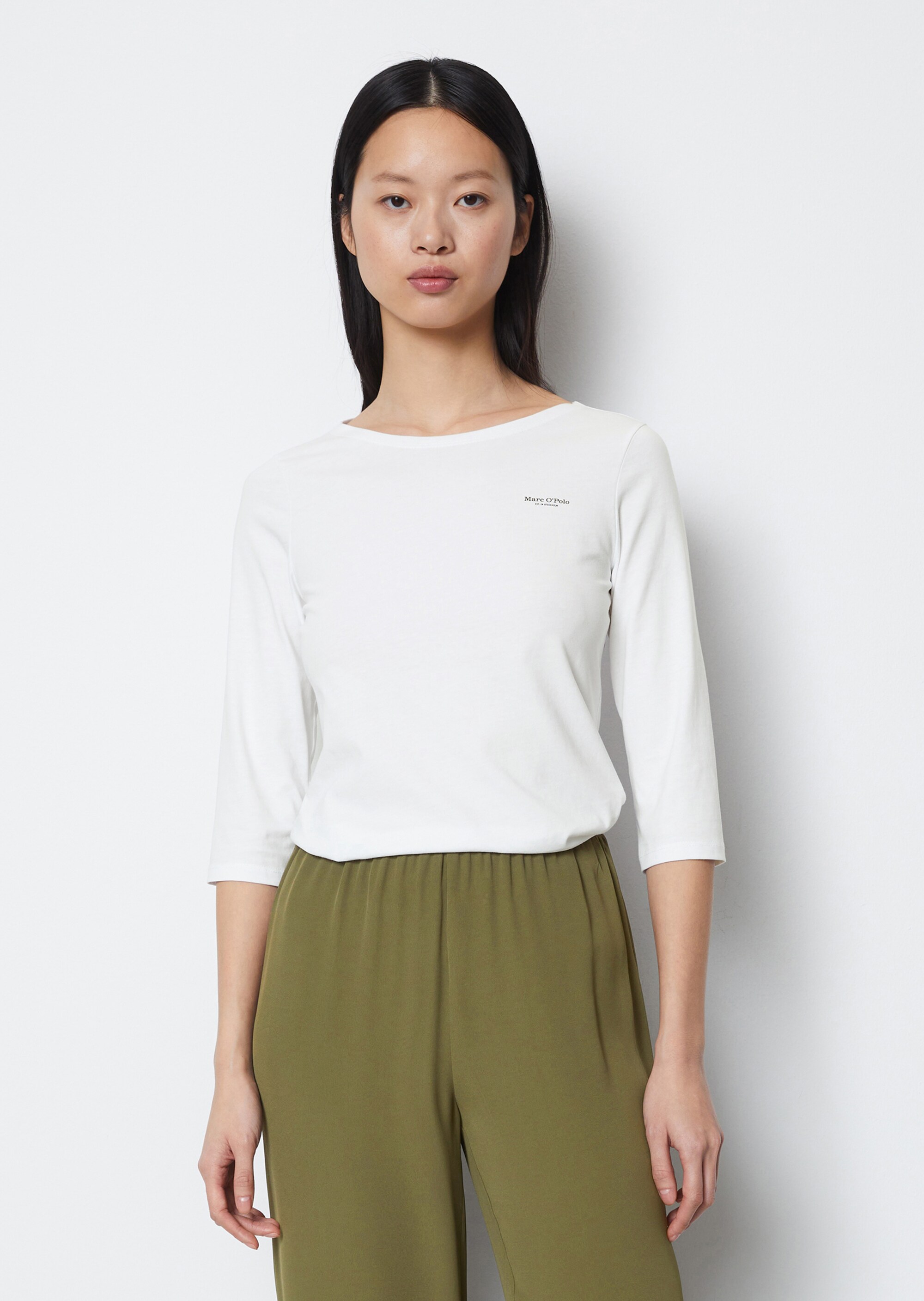Longsleeve regularaus Organic-Cotton-Single-Jersey