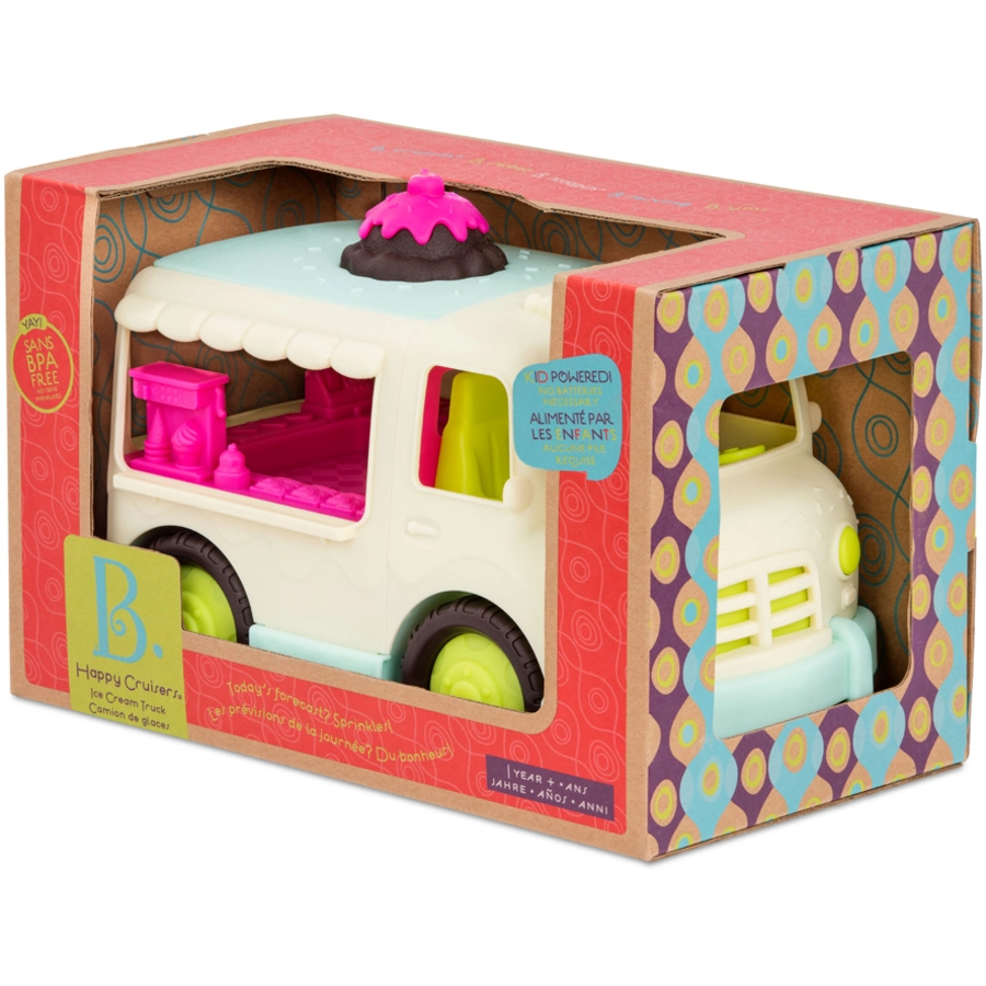 B.TOYS B. Happy Cruisers Eiswagen Mehrfarbig