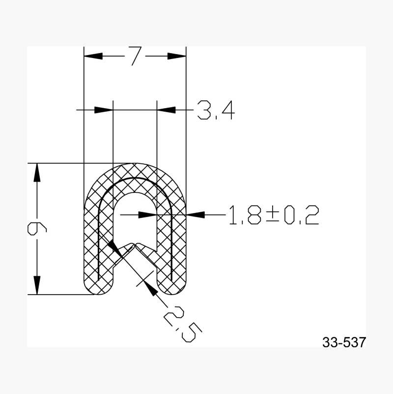Kantlist, 9 mm