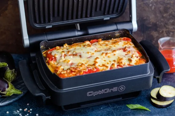 Tefal Optigrill XL GC724D, Optigrill steel / black snack/backing