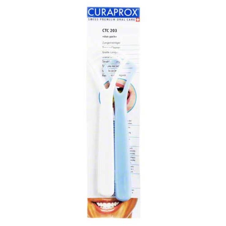 Curaprox Ctc 203 Zungenreiniger im Blister, 2 St