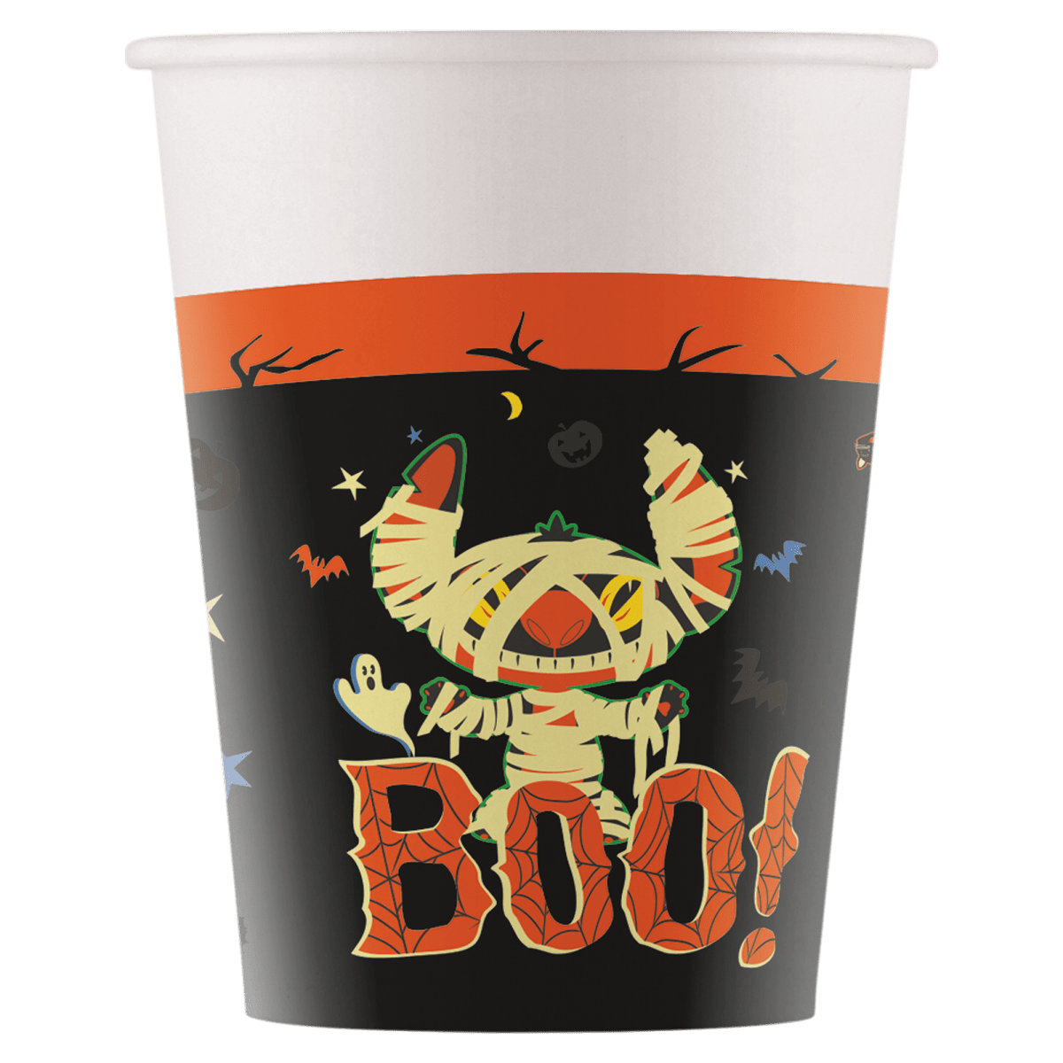 Stitch Bekers Halloween 200ml 8st