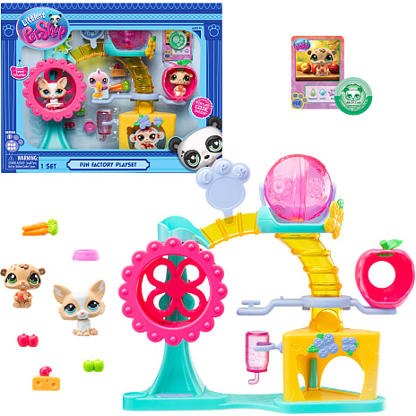 Littlest pet shop legeplads legesæt
