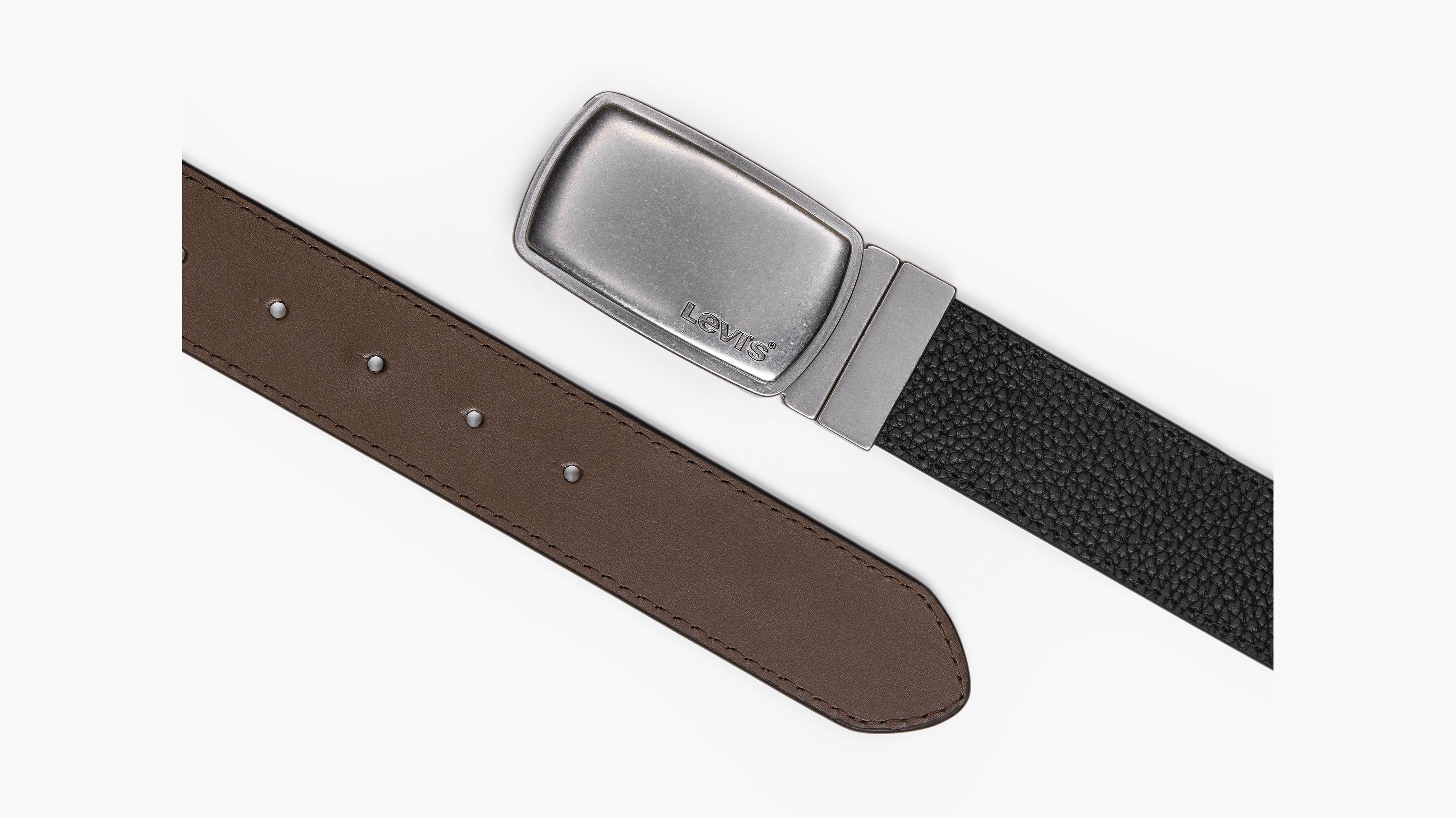 Ceinture à plaque réversible - Regular Black - Multicolore