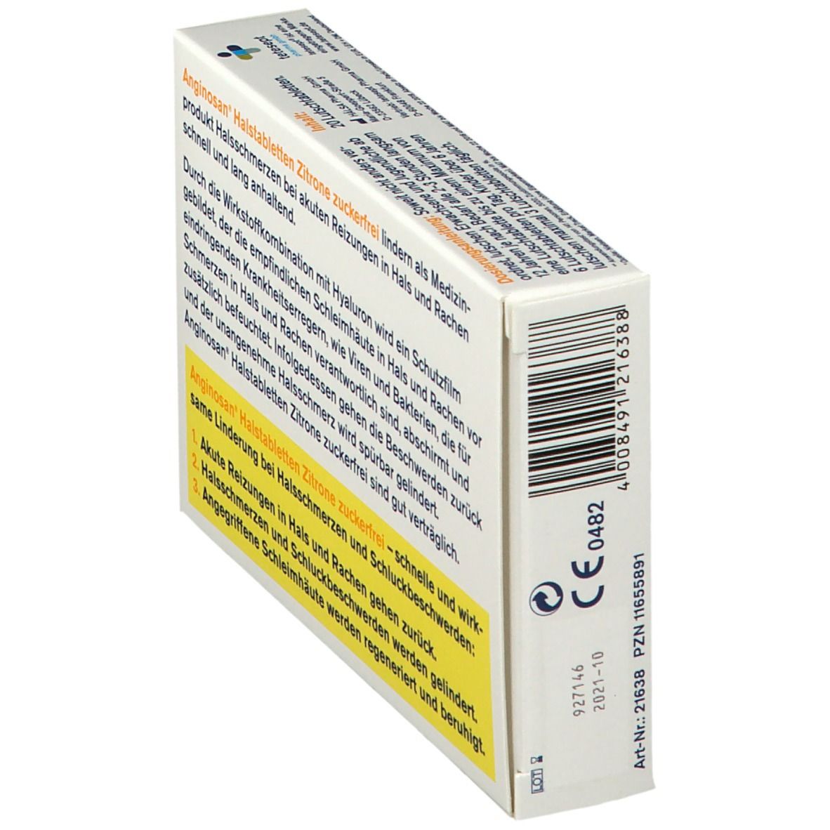 tetesept® Anginosan Halstabletten Zitrone