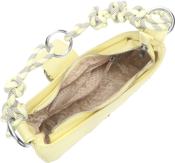 SILFEN Alba Cord Shoulder Bag Crayola yellow