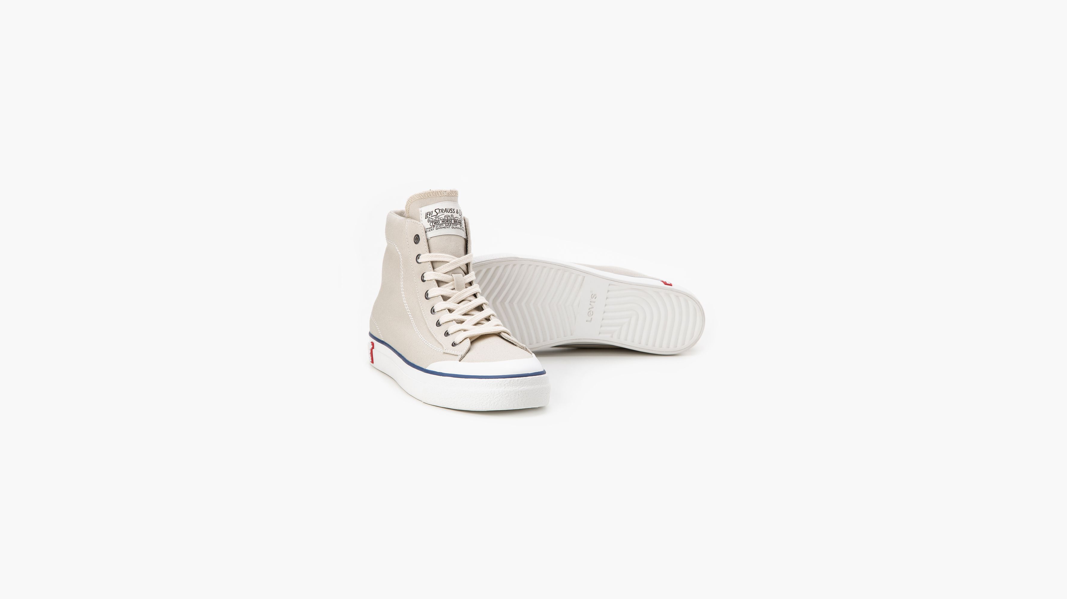 Levi's® Homme baskets montantes LS2 - Off White - Cream