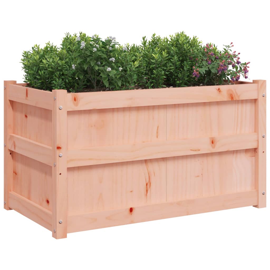 Jardinière 90x50x50 cm bois massif douglas
