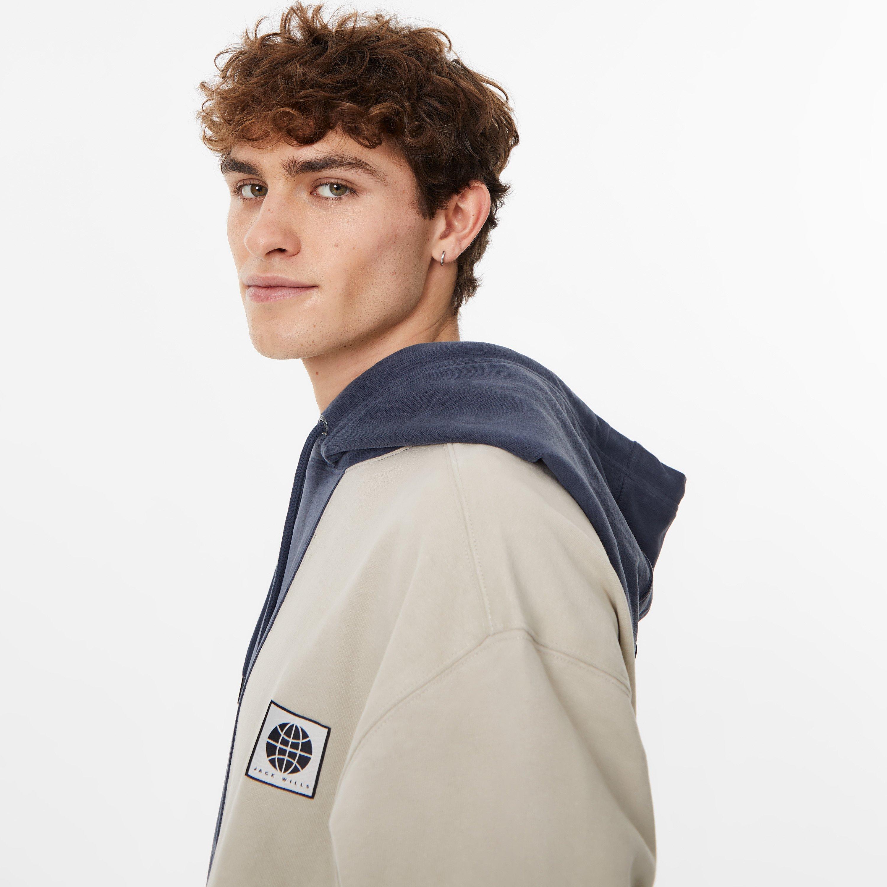 Jack Wills JW Colour Block Hoodie