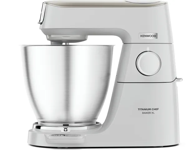 Kenwood Titanium Chef Baker XL KVL65.001WH - Køkkenmaskine - 1200 W - hvid/champagnecreme
