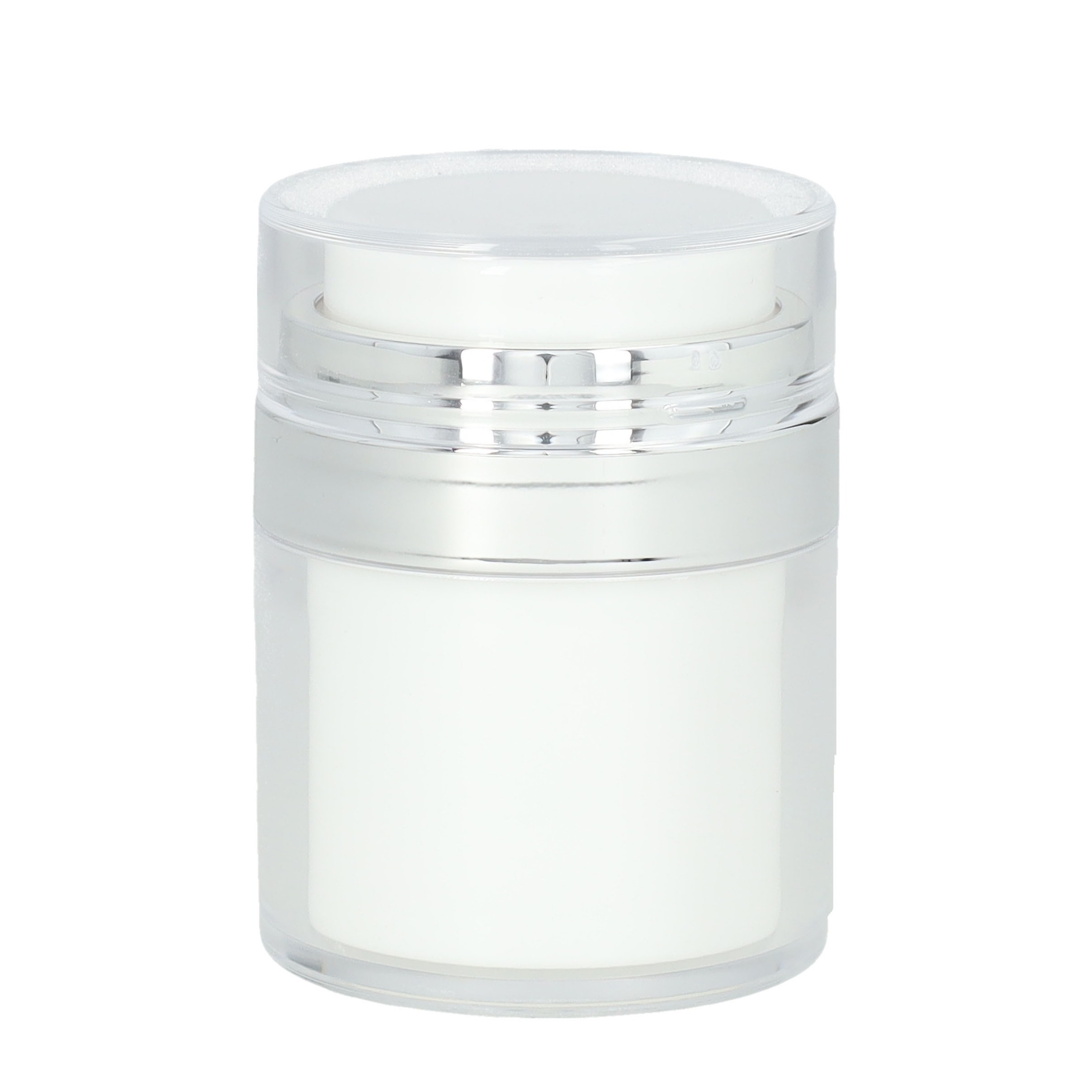(30ml) Befüllbarer Creme Behälter Kosmetik Döschen Pump Lotionspender - Transparent
