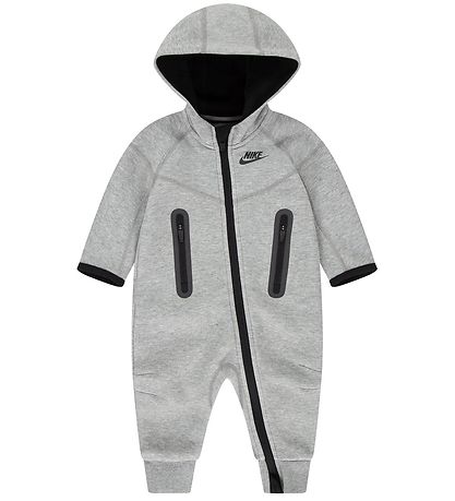 Nike Heldragt - Gråmeleret m. Sort