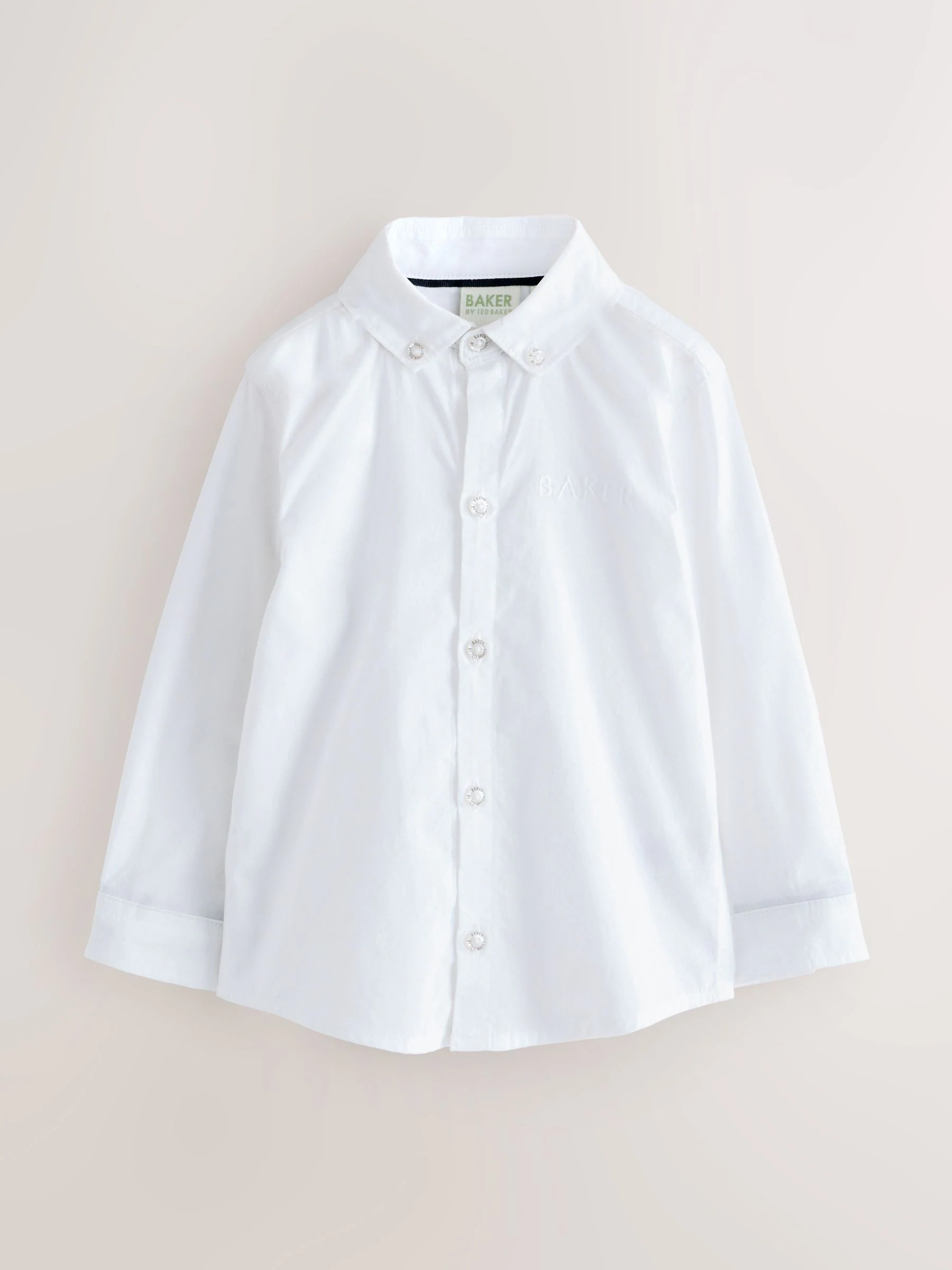 Pastelgeel - Baker by Ted Baker Shirt Trousers and Braces Set