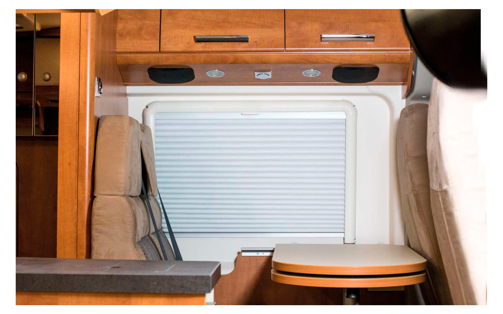 Remis Remiflair IV Kombi Plisseerollo für vorgehängte Fenster grau 564 x 550 mm