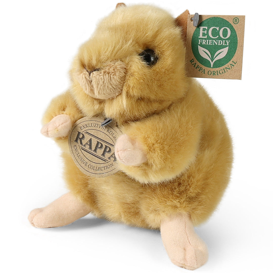 rappa knuffelhamster goud - 16 cm