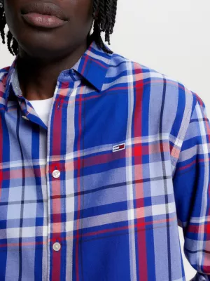 Camisa clássica xadrez essencial