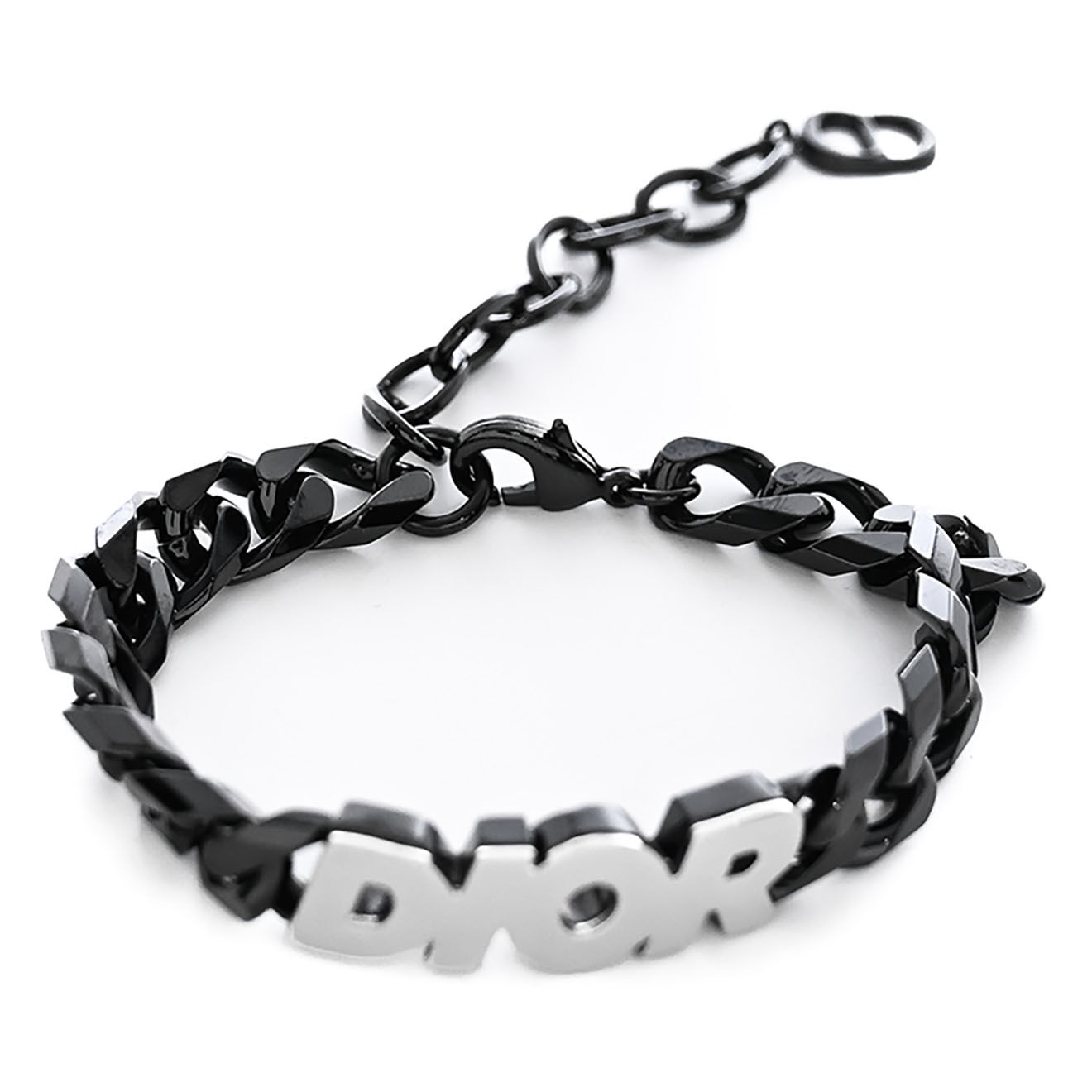 Dior Bracelet en Métal & Argent noir - Très bon état
